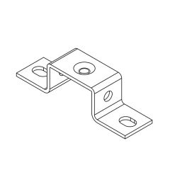 MF-B20 mounting bracket for 35mm DIN rails(H)