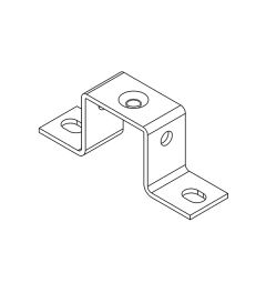 MF-B30 mounting bracket for 35mm DIN rails(H)