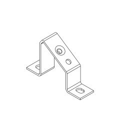 MF-A49 mounting bracket for 35mm DIN rails(H)