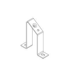 MF-A88 mounting bracket for 35mm DIN rails(H)