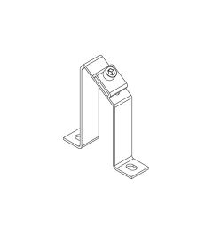 MF-A88 mounting bracket+clip for 10×3mm busbars