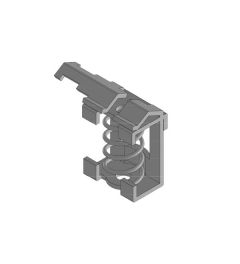 SS/SKZ mm 3-8 EMC shield clamp for 10×3mm busbars