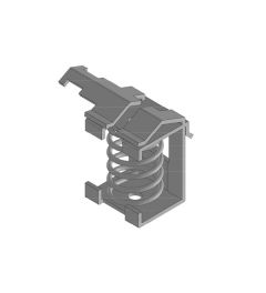 SS/SKZ 4-13.5 mm EMC shield clamp for 10×3mm busbars