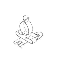 SF/SKL 22-30 mm EMC shield clamp for 35mm DIN rails(H)