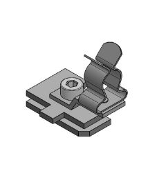 SC/LF/SKL 8-11 mm EMC shield clamp for 30mm C-rail