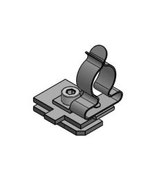 SC/LF/SKL 11-17 mm EMC shield clamp for 30mm C-rail