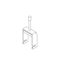 SKS 20-35 mm EMC cable shielding for 10×3mm busbars