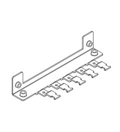 KEL-EMC-Z 24/5 EMC kabel verzamelaar