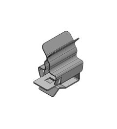 PFS/SCL 3-6 mm EMC shield clamp for 10×3mm busbars