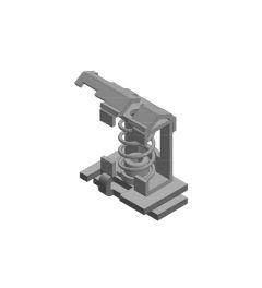 SC/SKZ 3-8 mm EMC shield clamp for 30mm C-rail