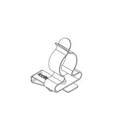 PFS/SKL 11-17 mm EMC shield clamp for 10×3mm busbars