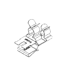 PFSZ2/SKL 44 EMC shield clamp(2x) for 10×3mm busbars