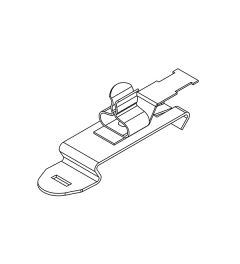 SFZ/SKL 1.5-3 mm EMC schermklem voor 35mm DIN-rails(H)