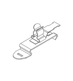 SFZ/SKL 6-8 mm EMC schermklem voor 35mm DIN-rails(H)