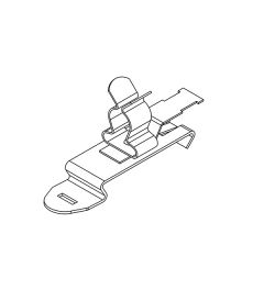 SFZ/SKL 8-11 mm EMC schermklem voor 35mm DIN-rails(H)