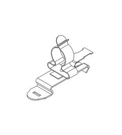 SFZ/SKL 11-17 mm EMC schermklem voor 35mm DIN-rails(H)