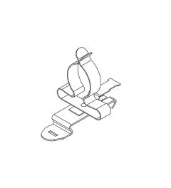 SFZ/SKL 22-30 mm EMC schermklem voor 35mm DIN-rails(H)