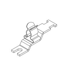 LFZ-U4/SKL 6-8 mm EMC schermklem, schroefmontage M4