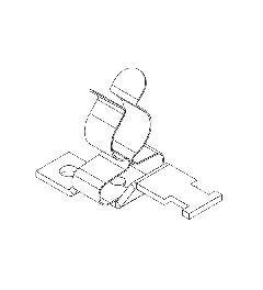 LFZ-M/MSKL 8-18 mm EMC shield clamp, screw mounting M6