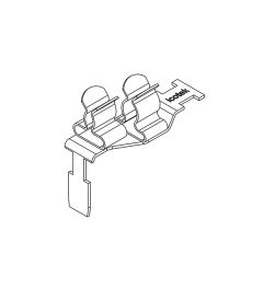 STFZ2 - SP 23 EMC schermklem(2x) voor busmodules