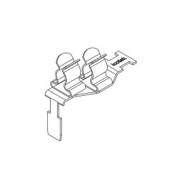 STFZ2 - SP 33 EMC schermklem(2x) voor busmodules