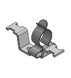 LF2Z/SKL 17-22 mm EMC schermklem, schroefmontage M4