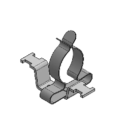 LF2Z/SKL 22-30 mm EMC schermklem, schroefmontage M4