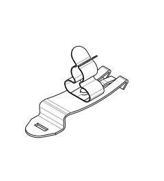 SF/MSKL 3-12 mm EMC schermklem voor 35mm DIN-rails(H)