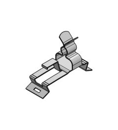 SFZ-M/MSKL 3-12 mm EMC schermklem voor 35mm DIN-rails(H)