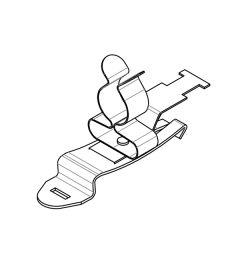 SFZ-M/MSKL 8-18 mm EMC schermklem voor 35mm DIN-rails(H)