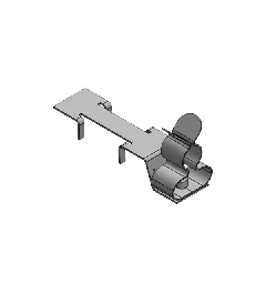 LFC/MSKL 3-12 mm EMC shield clamp for 30mm C-rail