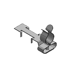 LFC/MSKL 8-18 mm EMC shield clamp for 30mm C-rail