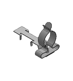 LFC/SKL 17-22 mm EMC shield clamp for 30mm C-rail