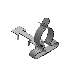 LFC/SKL 22-30 mm EMC shield clamp for 30mm C-rail