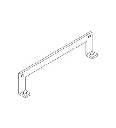 KEL-EMC-PF 24 EMC kabel verzamelaar, beugel uitvoering