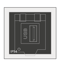 AT-KS-USB 3.0 coupling+cover grommet, large