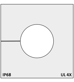 KT 19 CR (S)VOC cable grommet, large, 19-20mm, gray