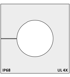 KT 22 CR (S)VOC cable grommet, large, 22-23mm, gray