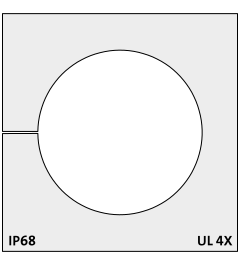 KT 29 CR (S)VOC cable grommet, large, 29-30mm, gray