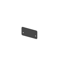 BPM-E2 sheet steel blind plate, screw mounting