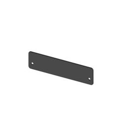 BPM-E5 sheet steel blind plate, screw mounting