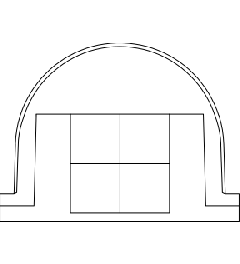 KEL-FW-B4 black, bulkhead for 4x KT small