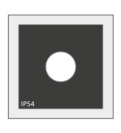 QT-AT-M 12x1,0 adapter tule, groot, schroefdraad