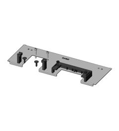 KDR-ESR TS8-1000/2 (420 mm) Wartelplaat + schuiffr.