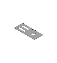 MP10 modular gland plate, steel, 2xKEL(-U/-QUICK)+1xM63