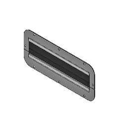 Deelbare wartelplaat FP-AX-BES-U 339x149 , 2d, gemonteerd