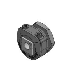 KVT-ER 32 split cable gland M32, screw nut, black