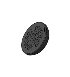 KEL-DP 50/35 A cable entry plate, plug, wall 1.5-2.5, black