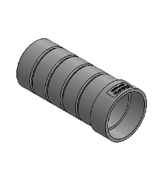 TE-M 50/120 thread extension M50x1,5, lenght 120mm