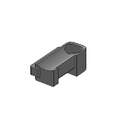 KBH-S 12 M5 Houder voor klittenband kabelbinders, schroef